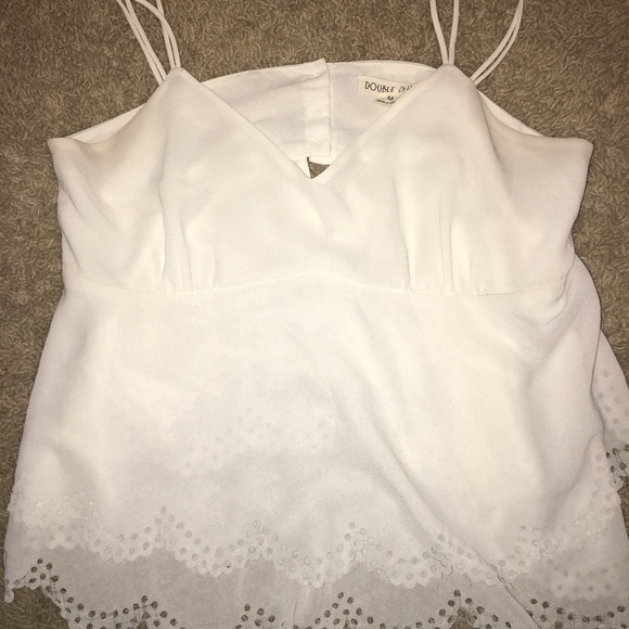 White Scallop Tank - Picture 3 of 3